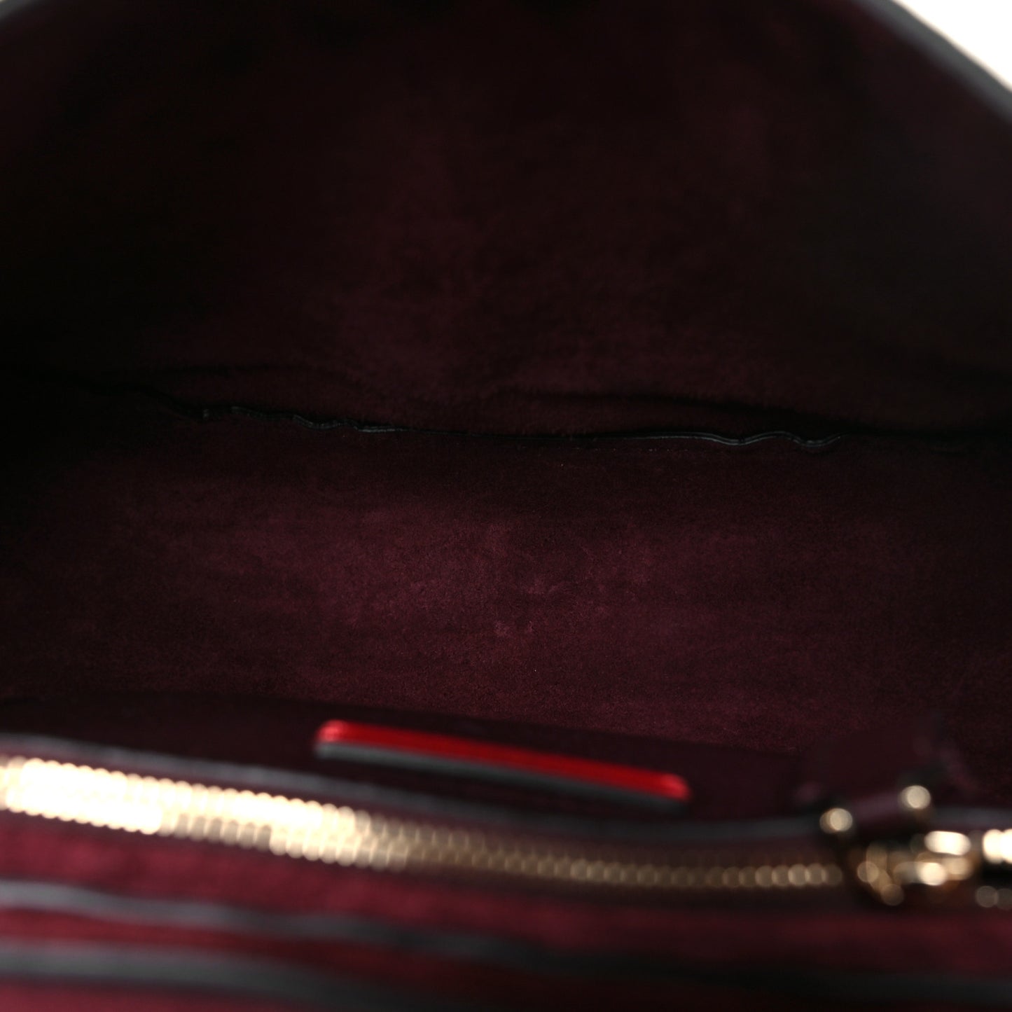 Pebbled Calfskin Rockstud Crossbody Saddle Bag Rubin