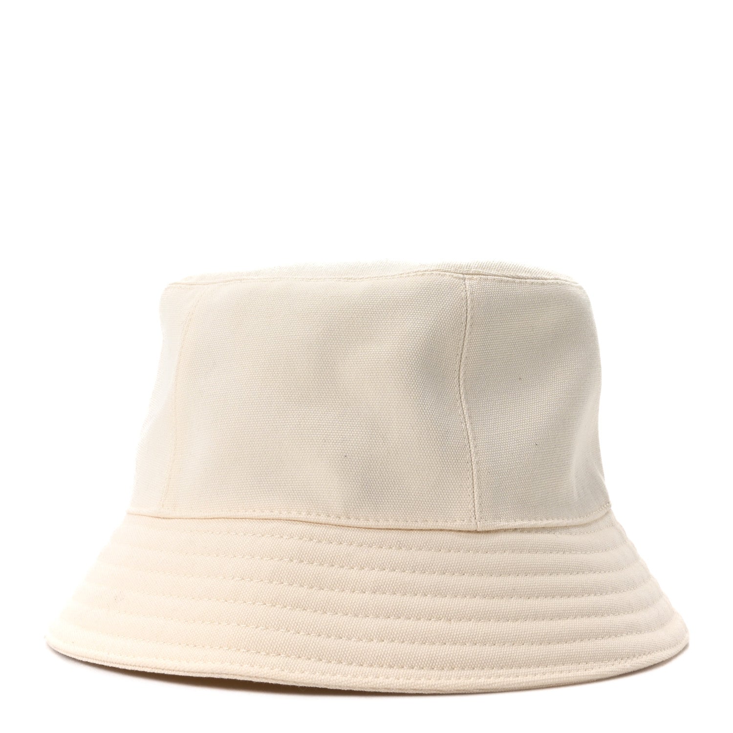 Hermes Cotton Elena Bucket Hat 59 White 6 of 8