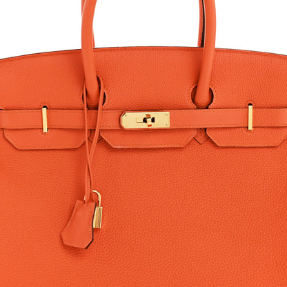 Hermes Togo BIRKIN 35 Feu 4 of 11