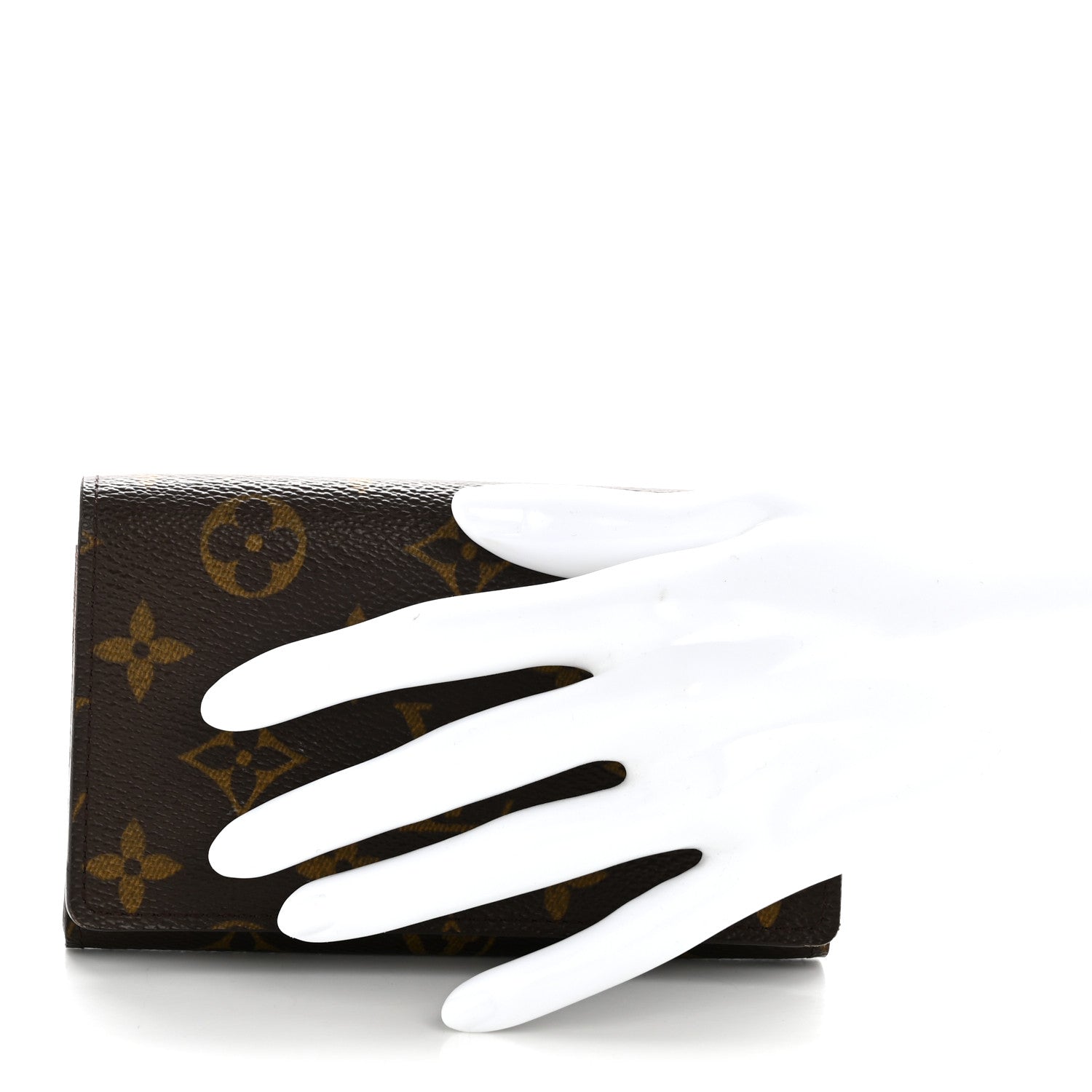 Louis Vuitton Monogram Porte-Monnaie Tresor Wallet 2 of 10