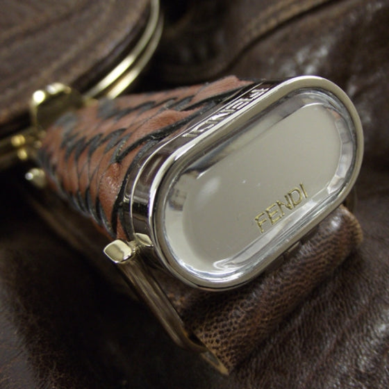 Fendi Nappa Nuvolata Spy Cognac 12 of 12