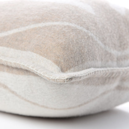 Chanel Merino Wool Cashmere CC Pillow Beige Off White 11 of 11