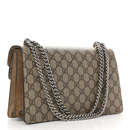 Gucci GG Supreme Monogram Small Dionysus Shoulder Bag Taupe 3 of 10