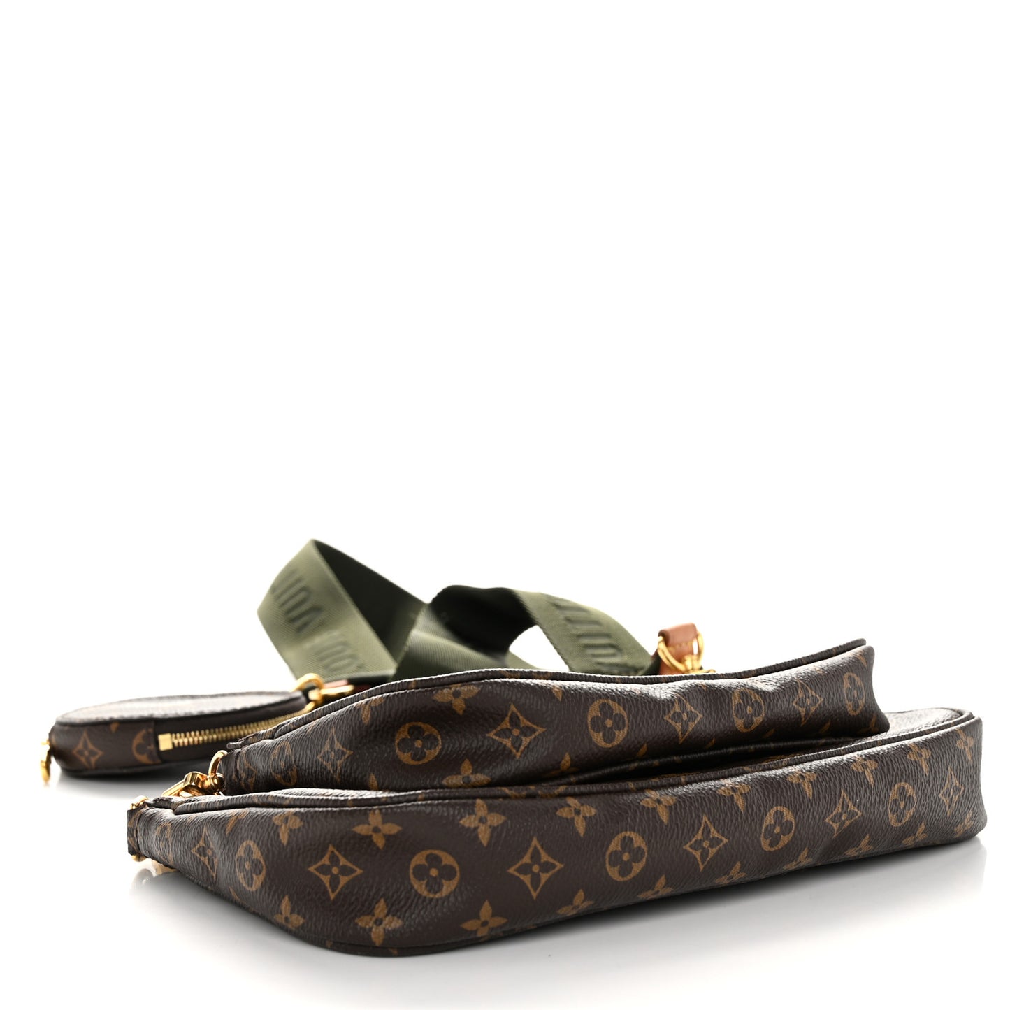 Monogram My LV World Tour Multi Pochette Accessories Kaki