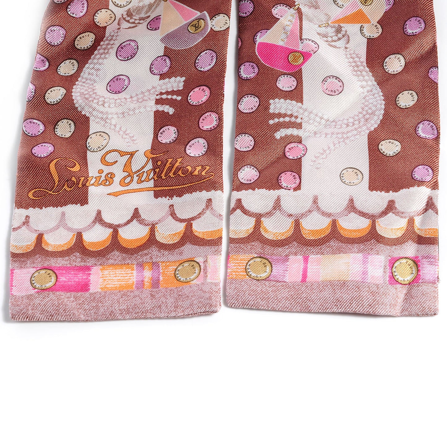 Silk Escale Bandeau Pink