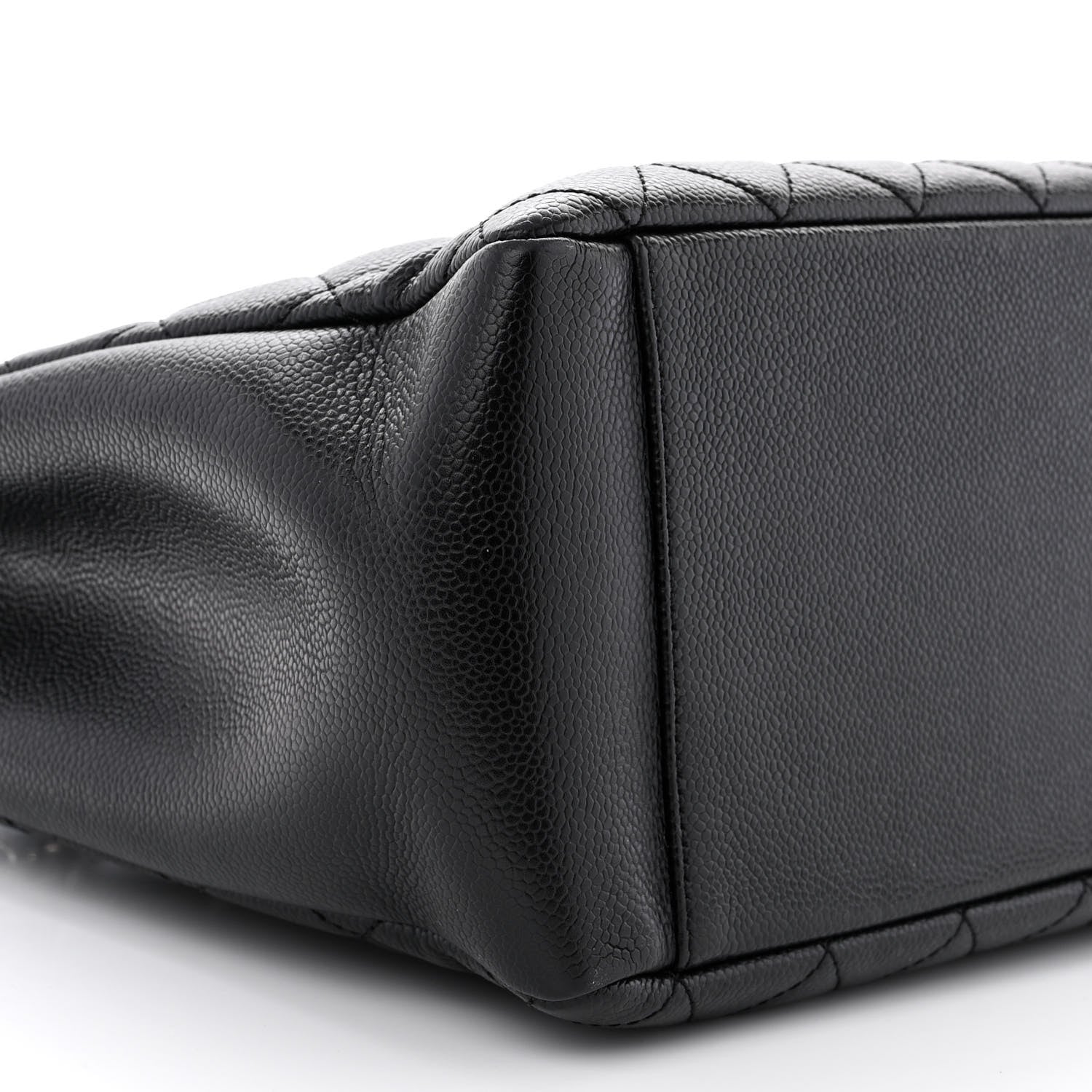 Chanel Caviar Quilted Grand Shopping Tote GST Black 9 of 11