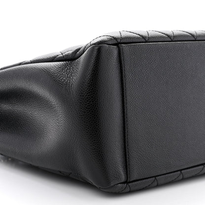 Chanel Caviar Quilted Grand Shopping Tote GST Black 9 of 11