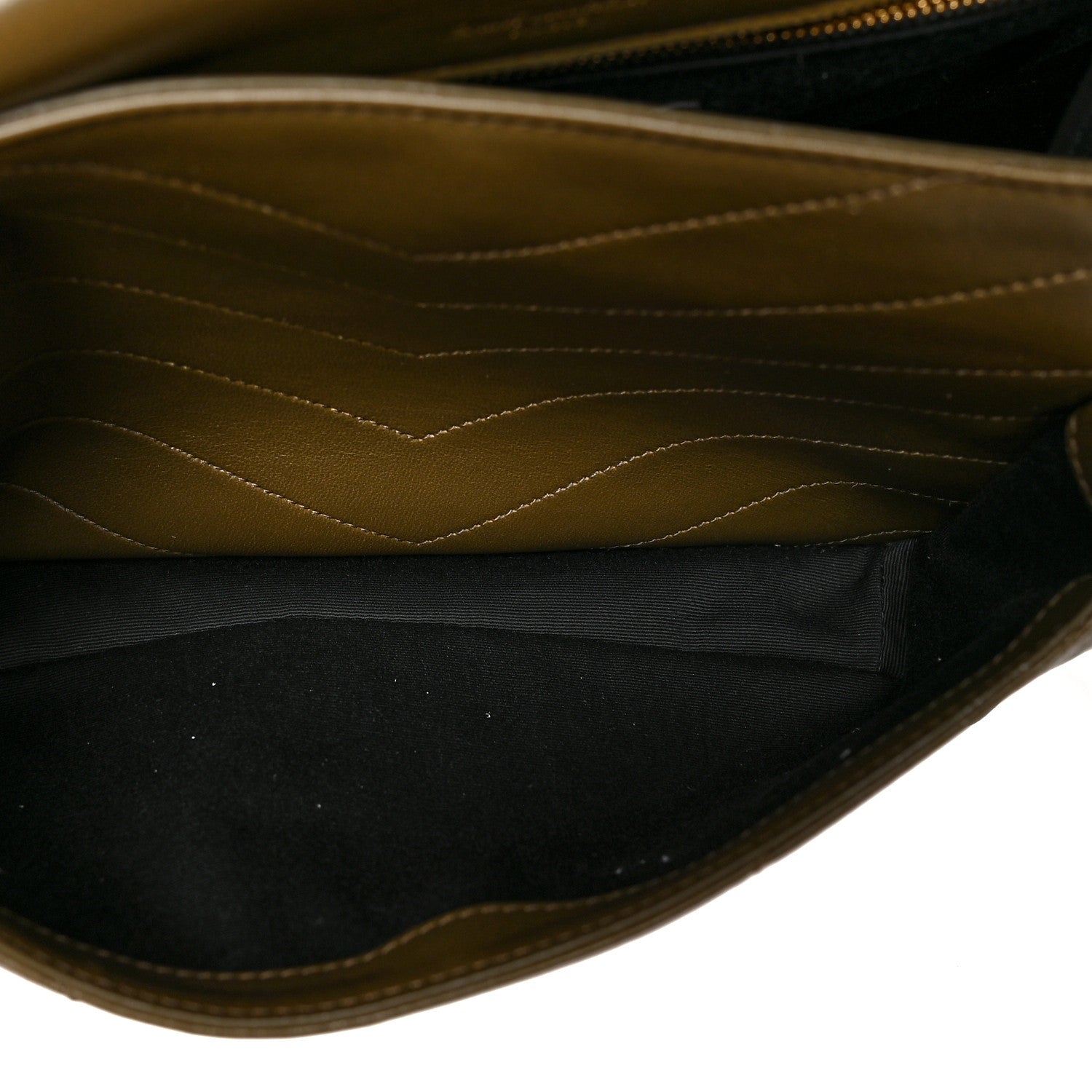 Saint Laurent Lambskin Matelasse Monogram Medium Niki Chain Satchel Seaweed 6 of 11