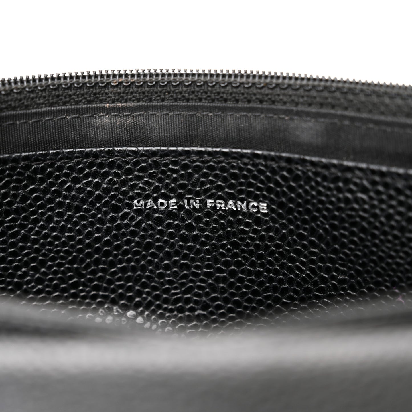 Caviar Half Moon Wallet On Chain WOC Black