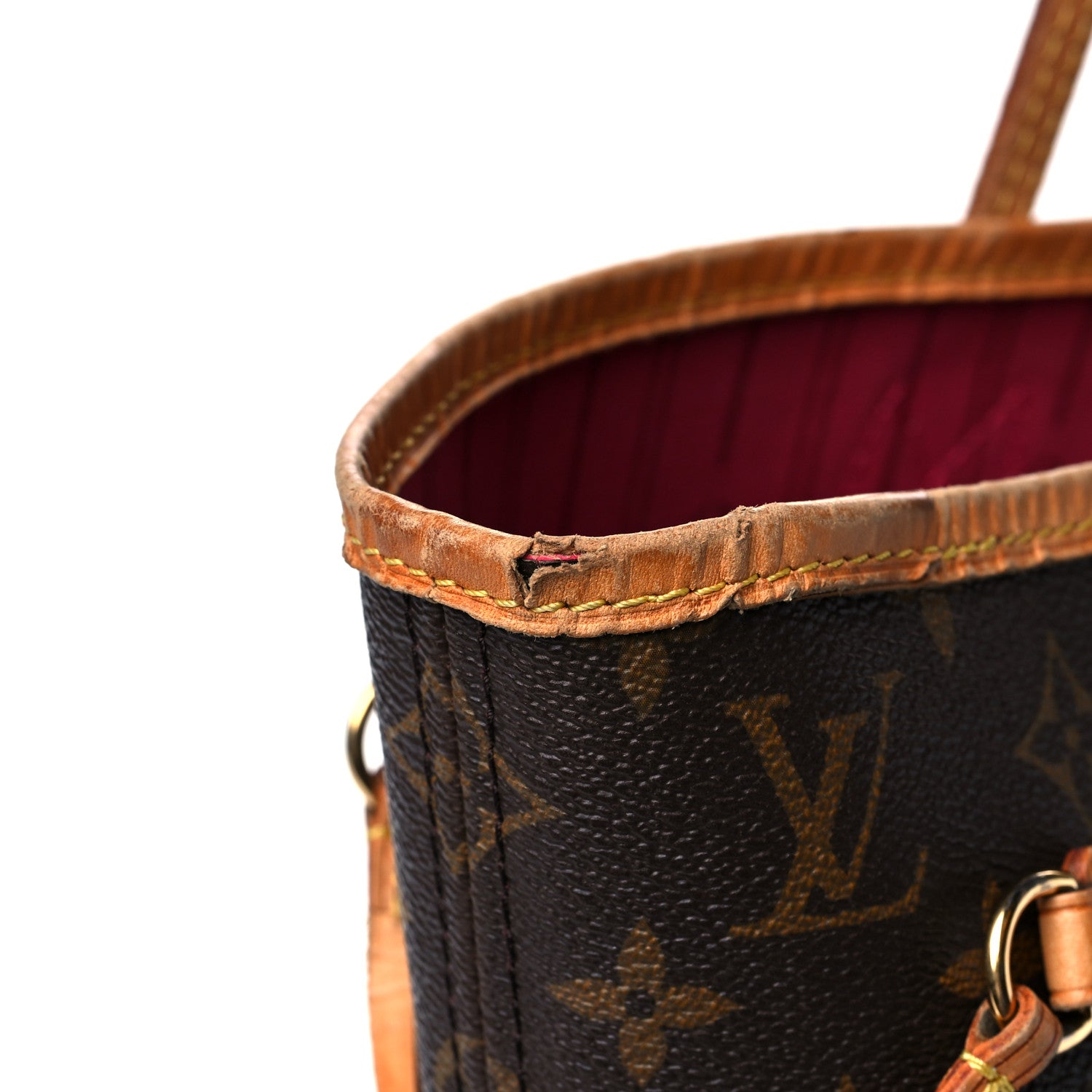 Louis Vuitton Monogram My LV Heritage Neverfull GM Fuchsia White 15 of 16