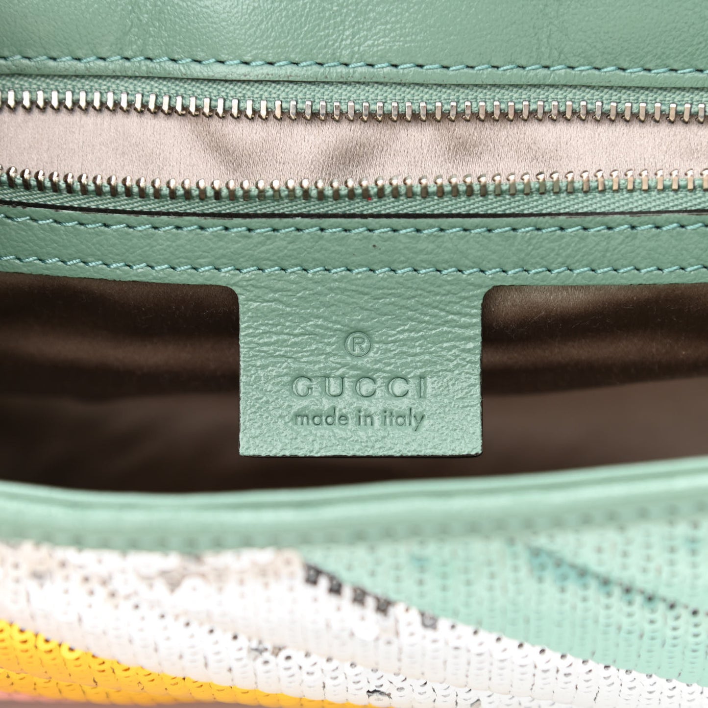 Sequin Satin Calfskin Matelasse Diagonal Small GG Marmont Shoulder Bag Grigio Argento Verde Chiaro Rosa Giallo Light Water Green