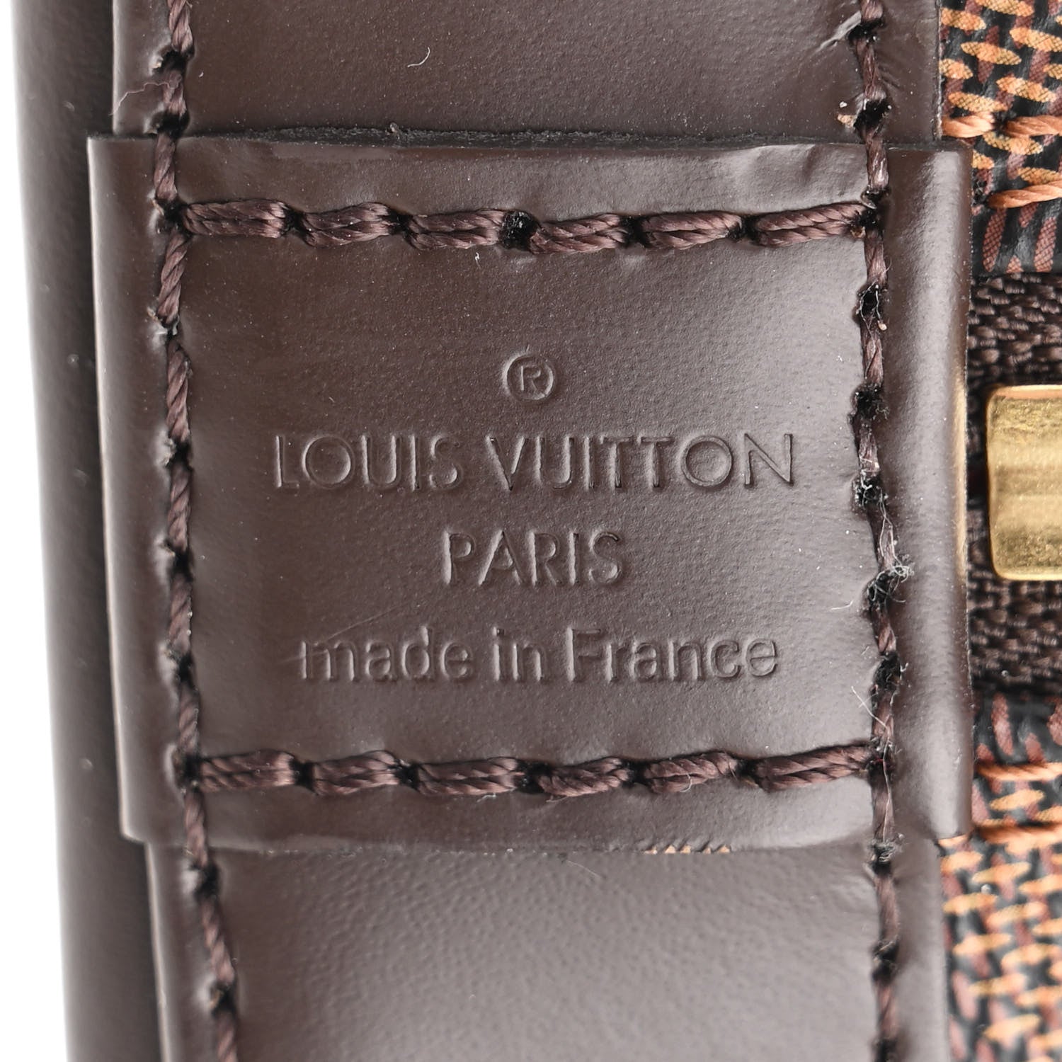 Louis Vuitton Damier Ebene Alma BB 6 of 10