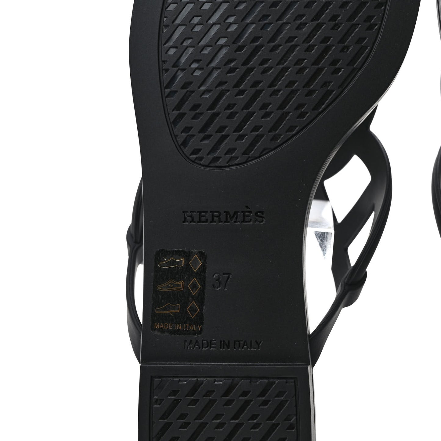 Rubber Womens Egerie Sandals 37 Black