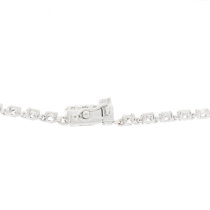 Anita Ko 18K White Gold Diamond Rope Choker Necklace 4 of 5