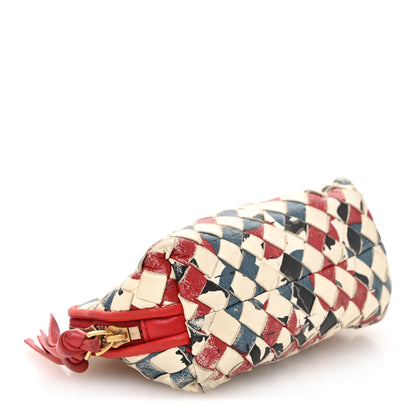Bottega Veneta Nappa Intrecciato Cosmetic Case Multicolor 4 of 10
