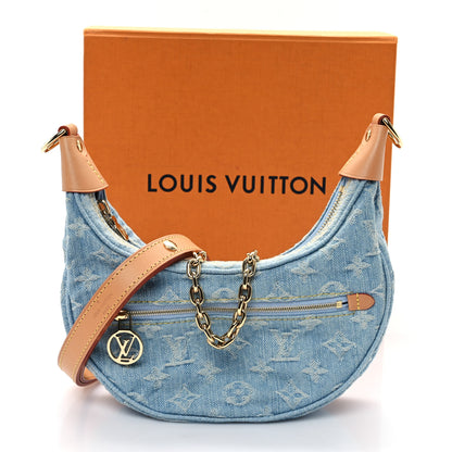 Louis Vuitton Monogram Denim Loop Sky Denim 10 of 11