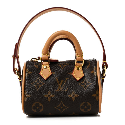 Louis Vuitton Monogram Micro Speedy Bag Charm 1 of 7