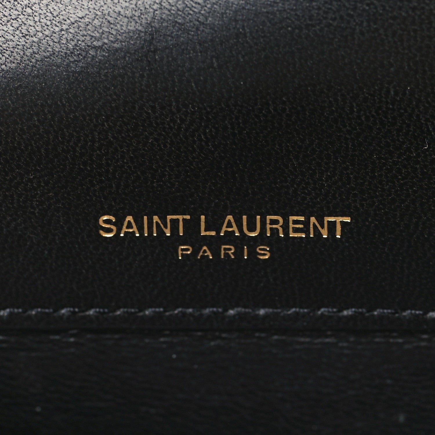 Saint Laurent Lambskin Matelasse Monogram Medium Vicky Chain Bag Black 6 of 8
