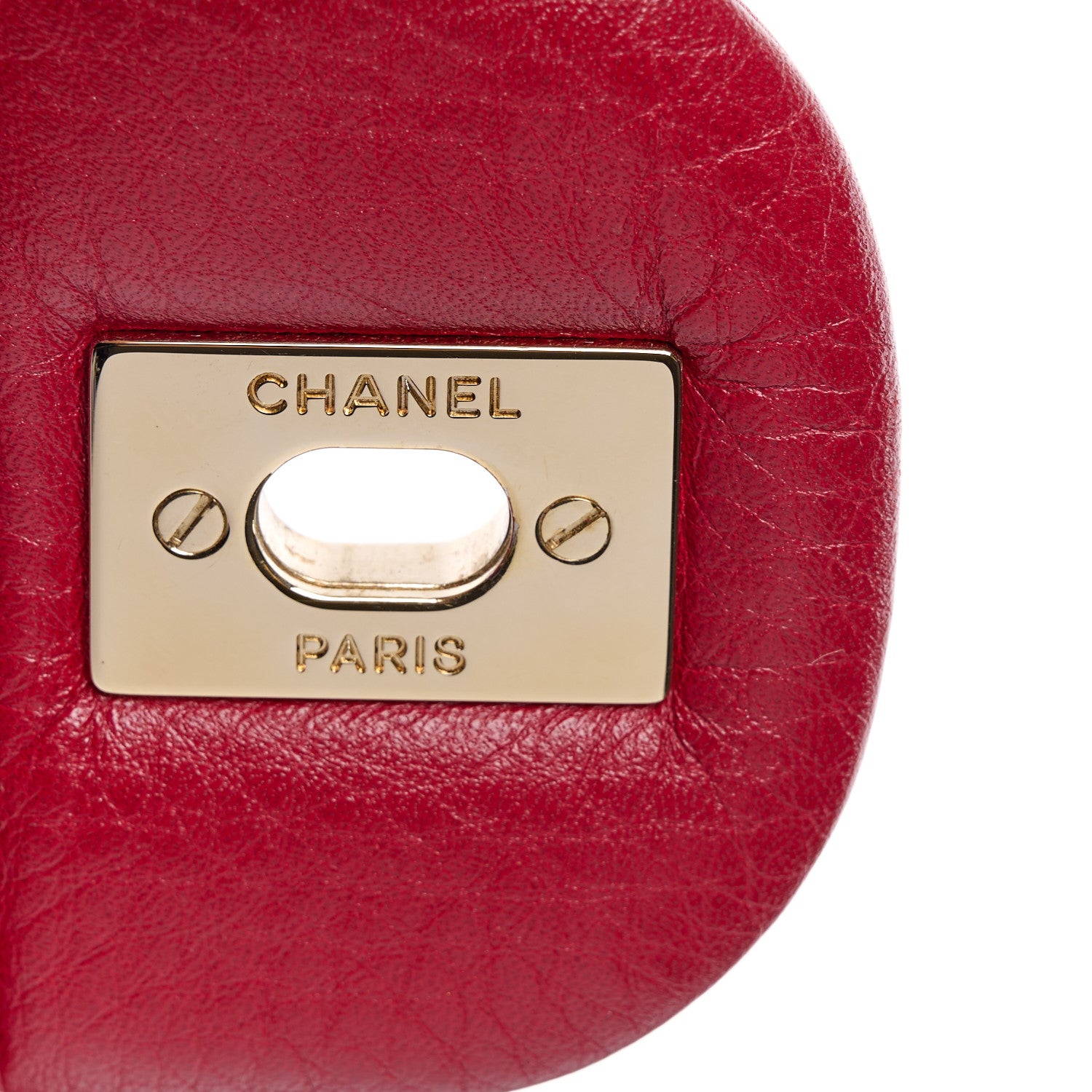 Chanel Calfskin Quilted XXL Travel Flap Bag Red 9 of 14
