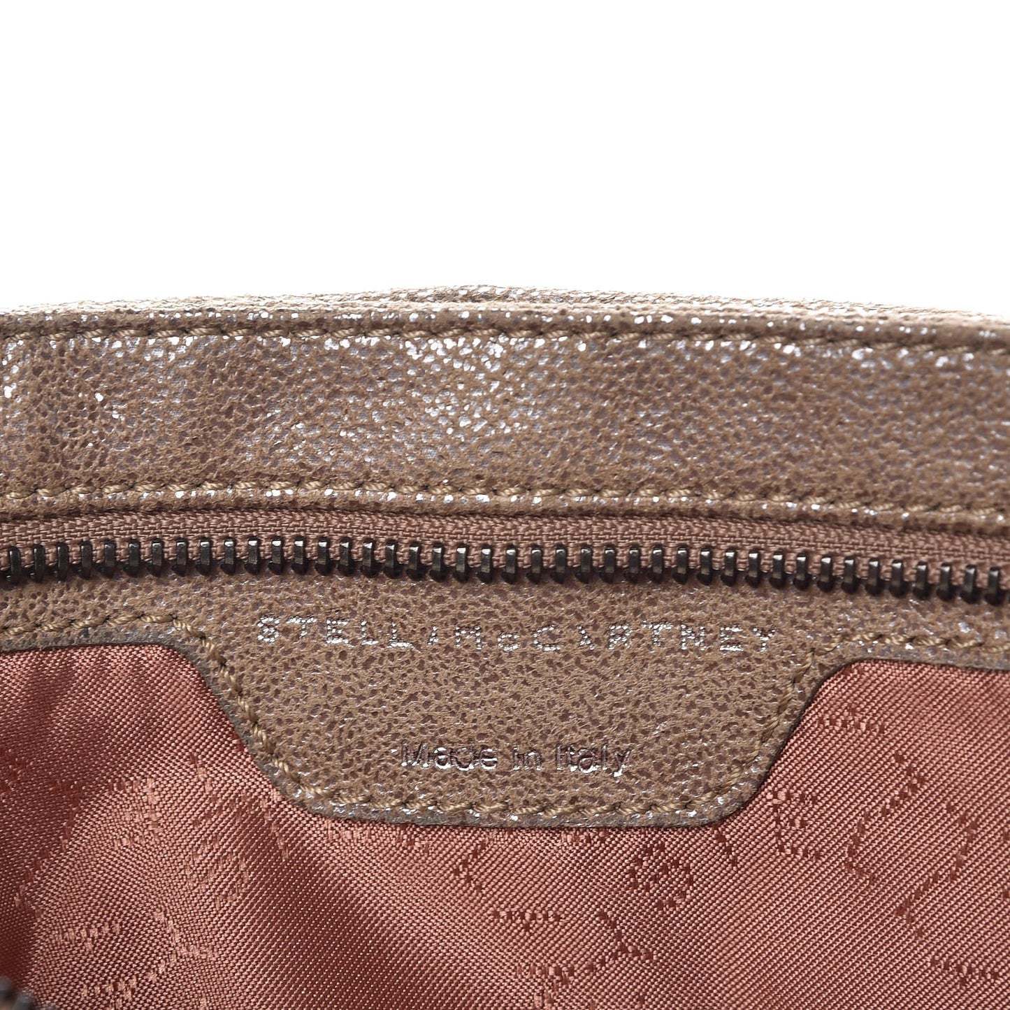 Shaggy Deer Falabella Clutch Taupe