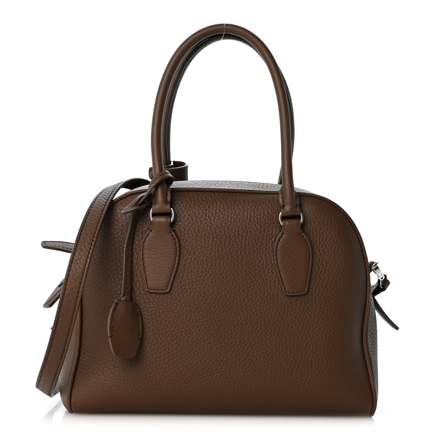 The Row Matte Grained Calfskin India 10 Dark Olive 1 of 9