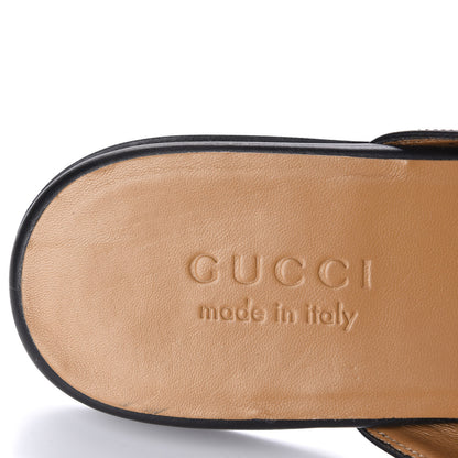 Gucci Calfskin Mens Princetown Slippers 9 Black 7 of 10