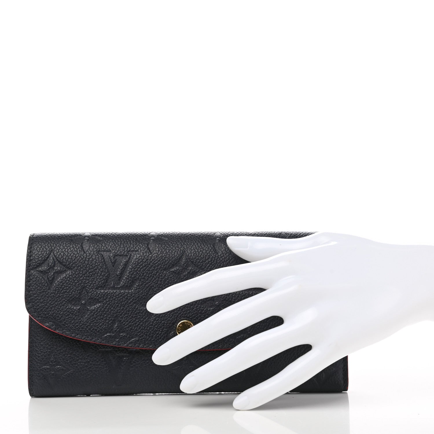 Louis Vuitton Empreinte Emilie Wallet Marine Rouge 2 of 6