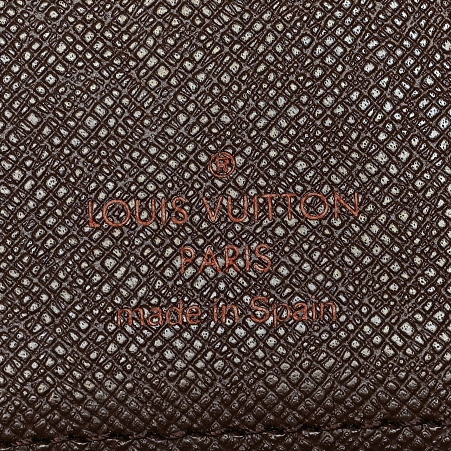 Damier Ebene Small Ring Agenda Cover