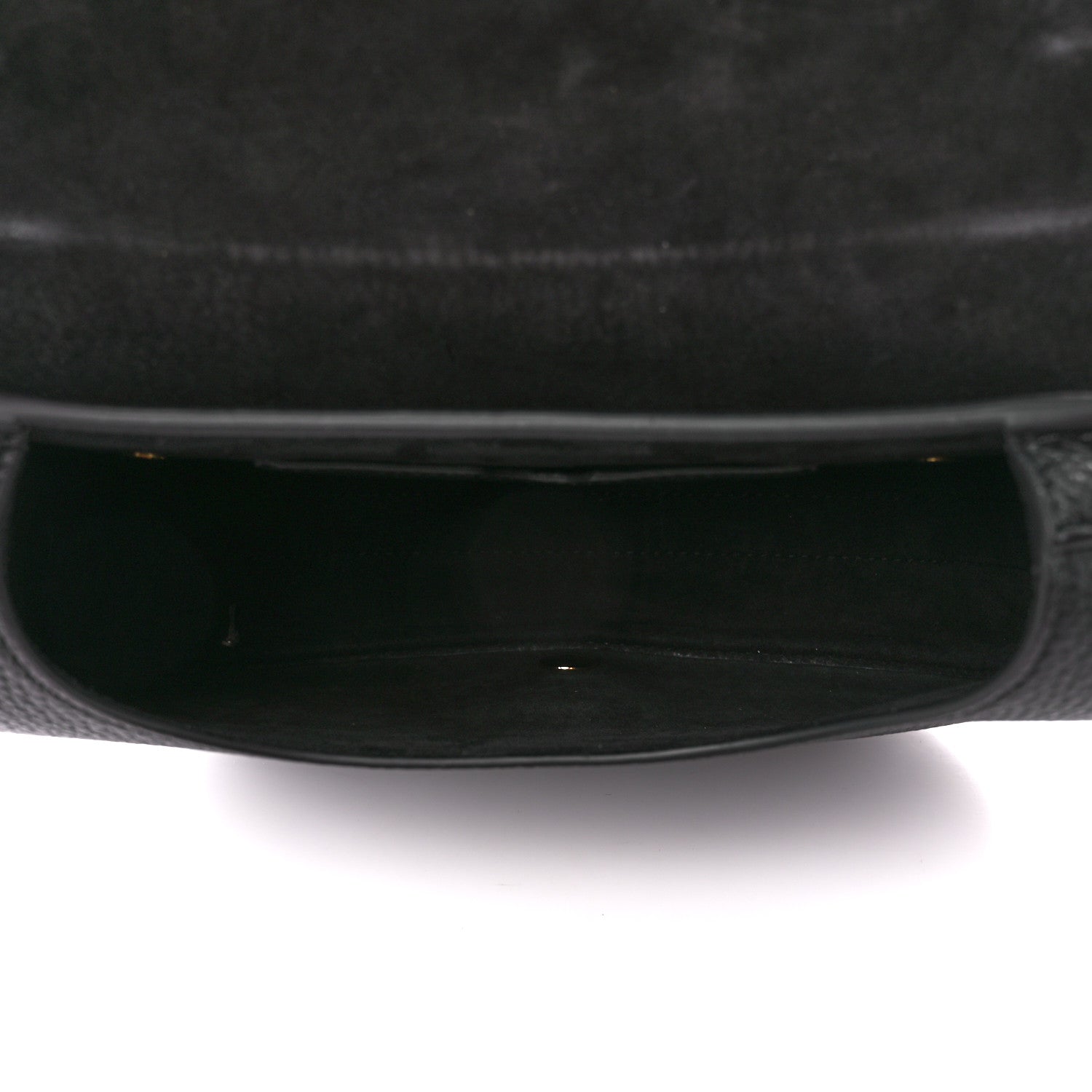Christian Dior Grained Calfskin Medium Bobby Flap Black 5 of 9