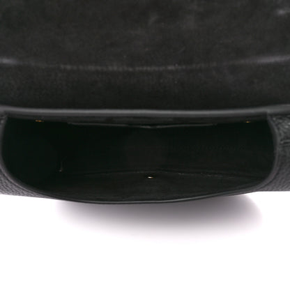 Christian Dior Grained Calfskin Medium Bobby Flap Black 5 of 9
