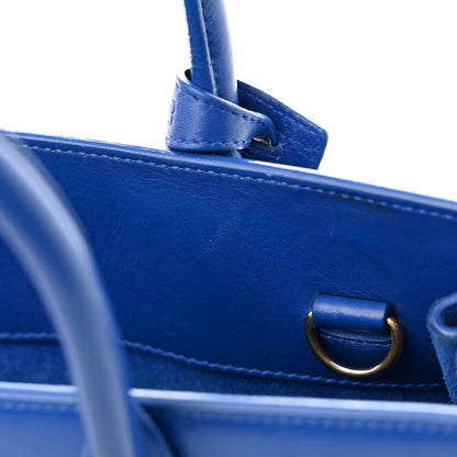 Saint Laurent Calfskin Nano Sac De Jour Royal Blue 11 of 15