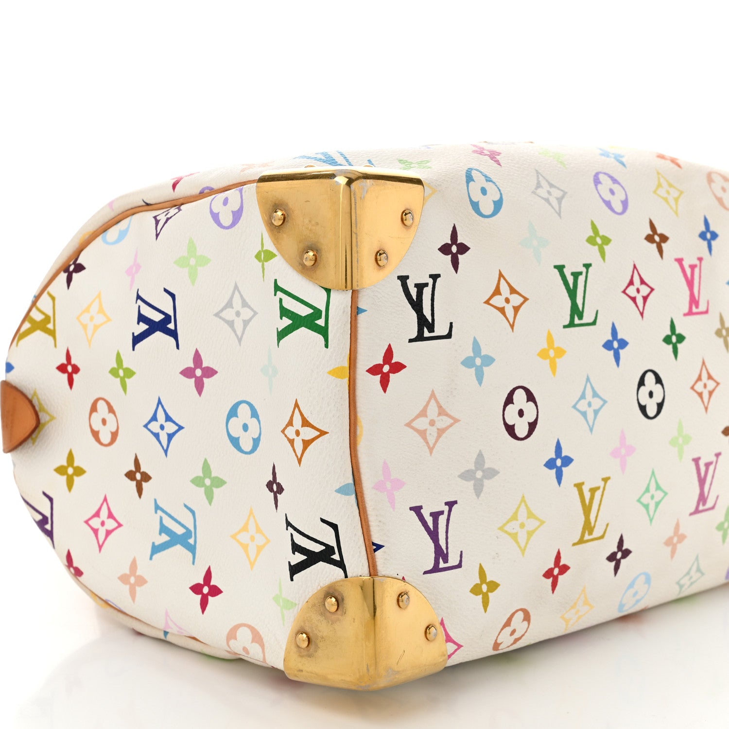 Louis Vuitton Monogram Multicolor Speedy 30 White 8 of 9
