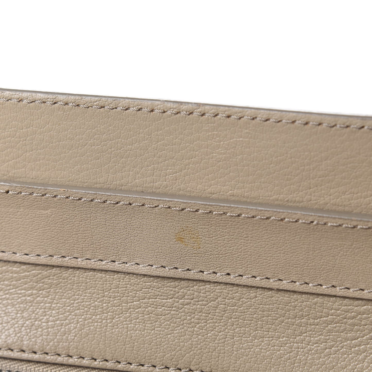 Drummed Calfskin Mini Luggage Dune