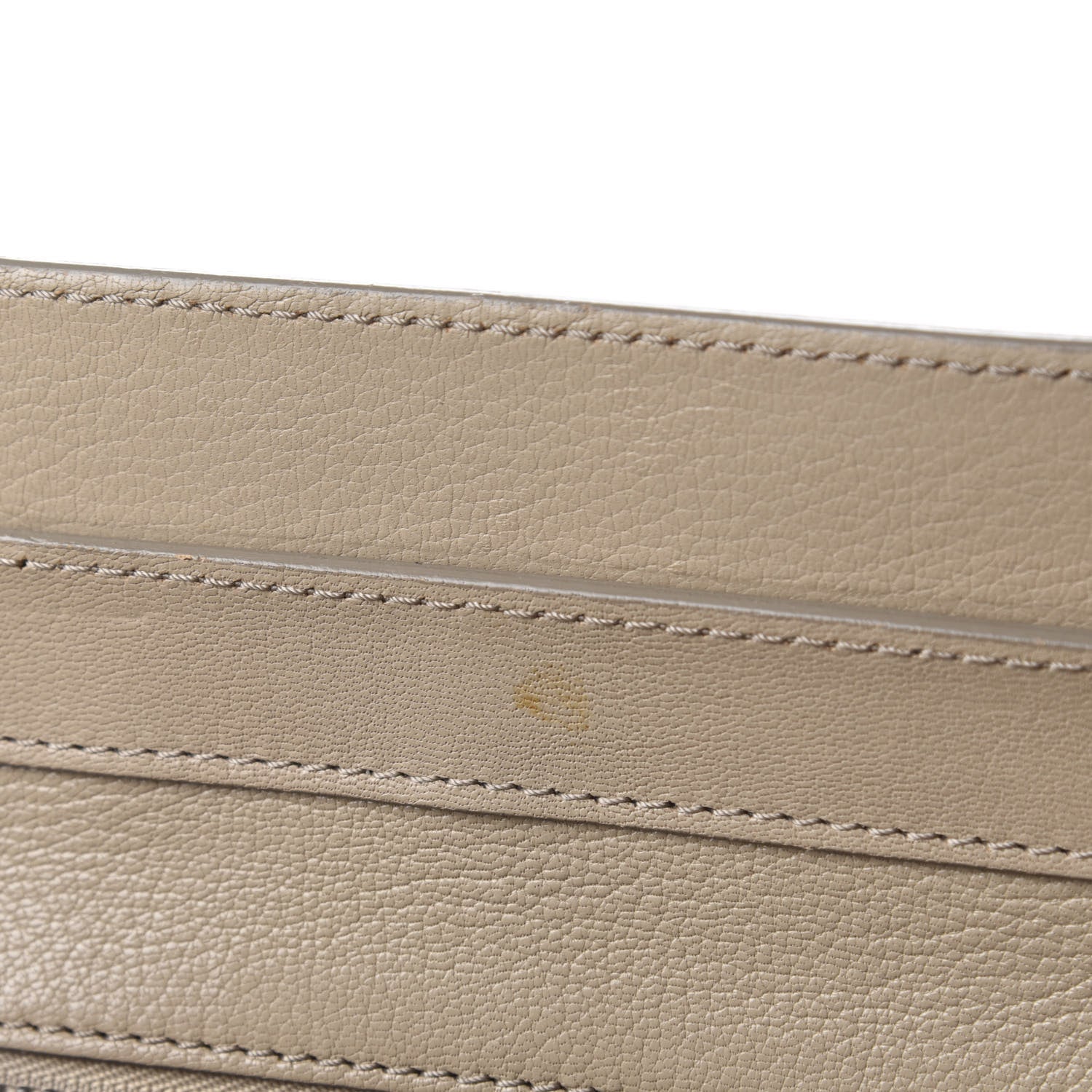 Celine Drummed Calfskin Mini Luggage Dune 8 of 12