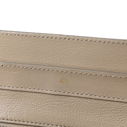 Celine Drummed Calfskin Mini Luggage Dune 8 of 12