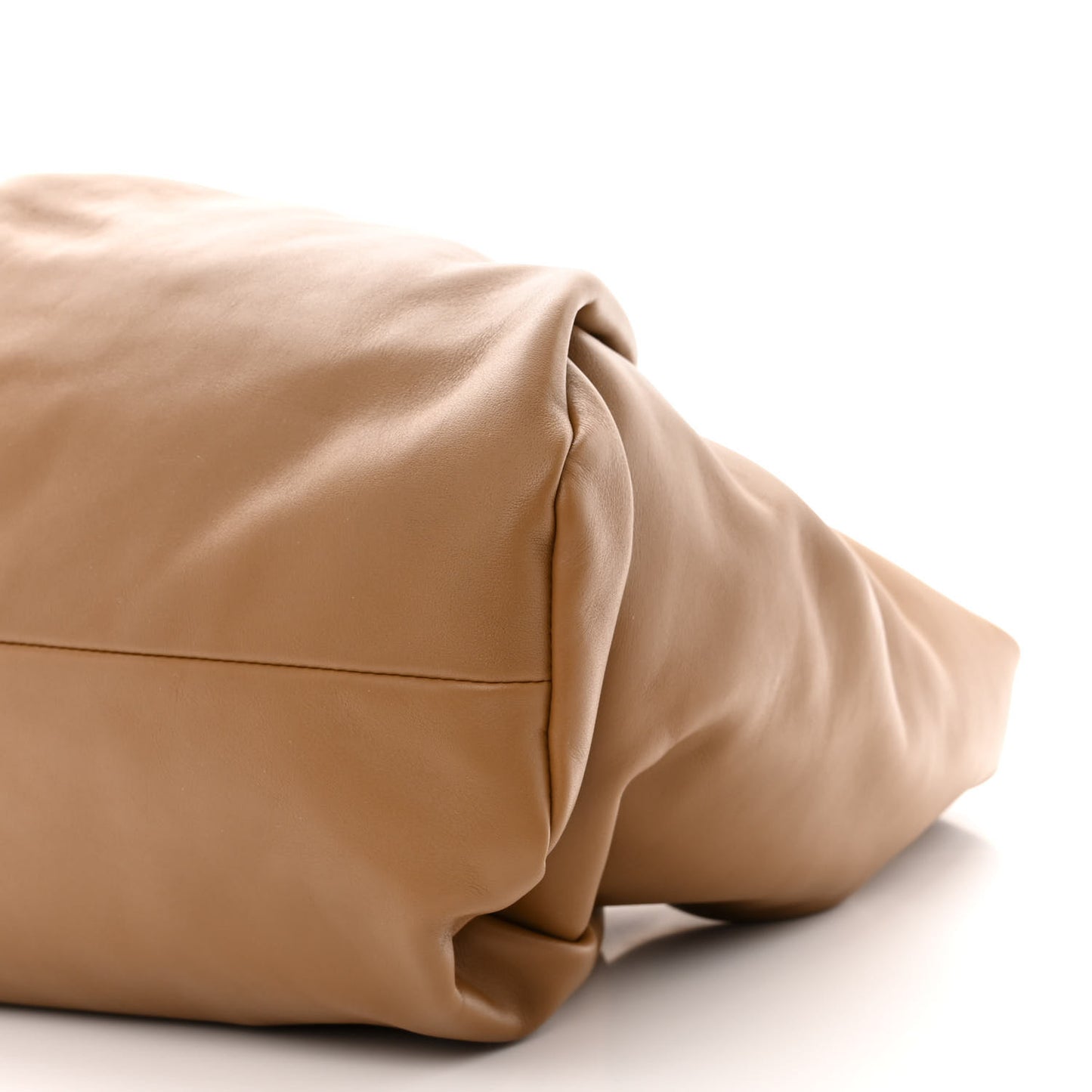 Smooth Butter Calfskin Small The Shoulder Pouch Moutarde