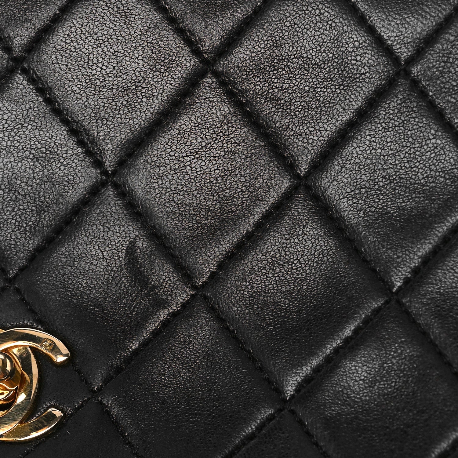 Chanel Lambskin Quilted Small Single Flap Bag Black 10 of 14