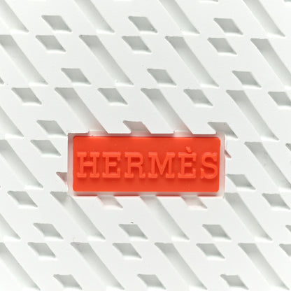 Hermes Calfskin Day Sneakers 39 White 8 of 10