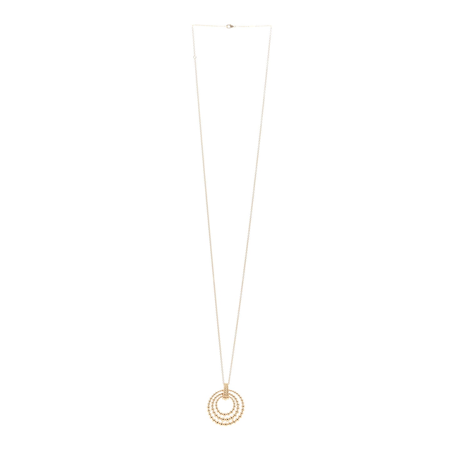 18K Yellow Gold Onyx Perlee Couleurs Transformable Long Necklace