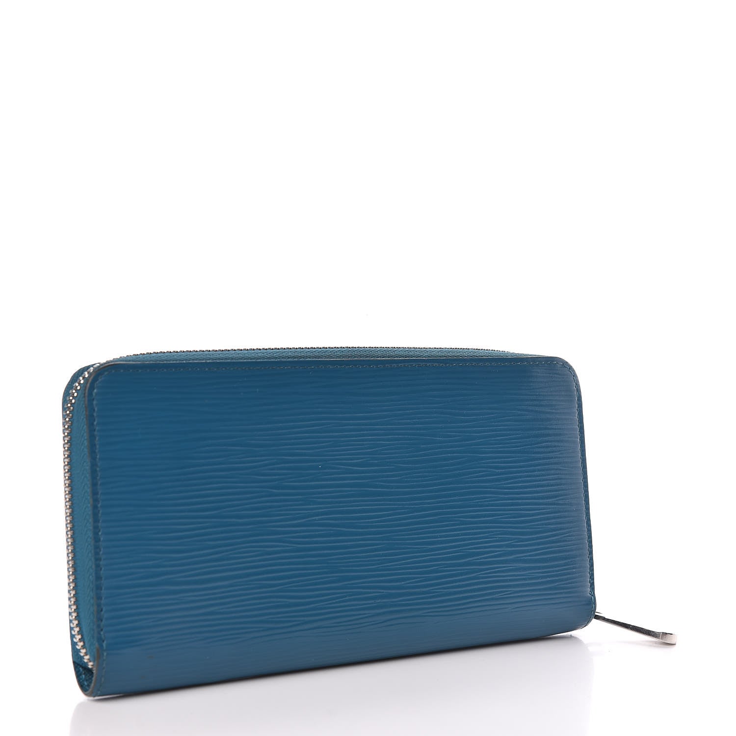 Louis Vuitton Epi Zippy Wallet Cyan 3 of 12