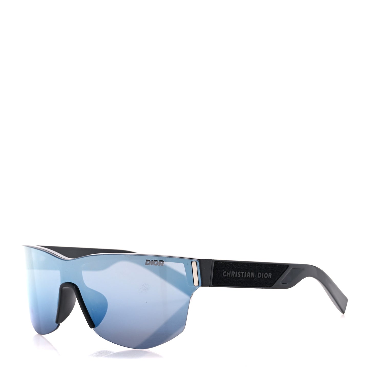 Acetate Mirrored Diorxtrem M2U Mask Sunglasses Black