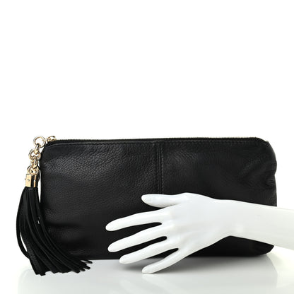 Gucci Deerskin Small Sienna Clutch Black 2 of 8
