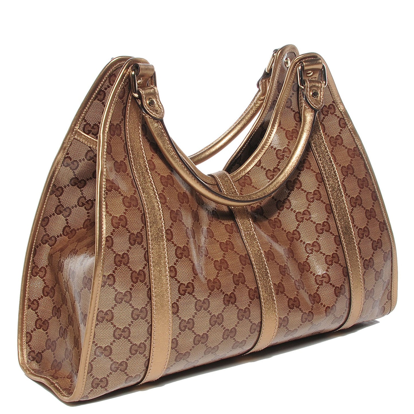 Crystal Joy Medium Shoulder Bag Brown
