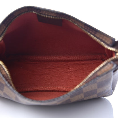Louis Vuitton Damier Ebene Trousse Make Up Bag Pochette 5 of 13