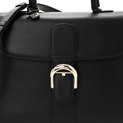 Delvaux Box Calfskin MM Brillant Satchel Black 8 of 11