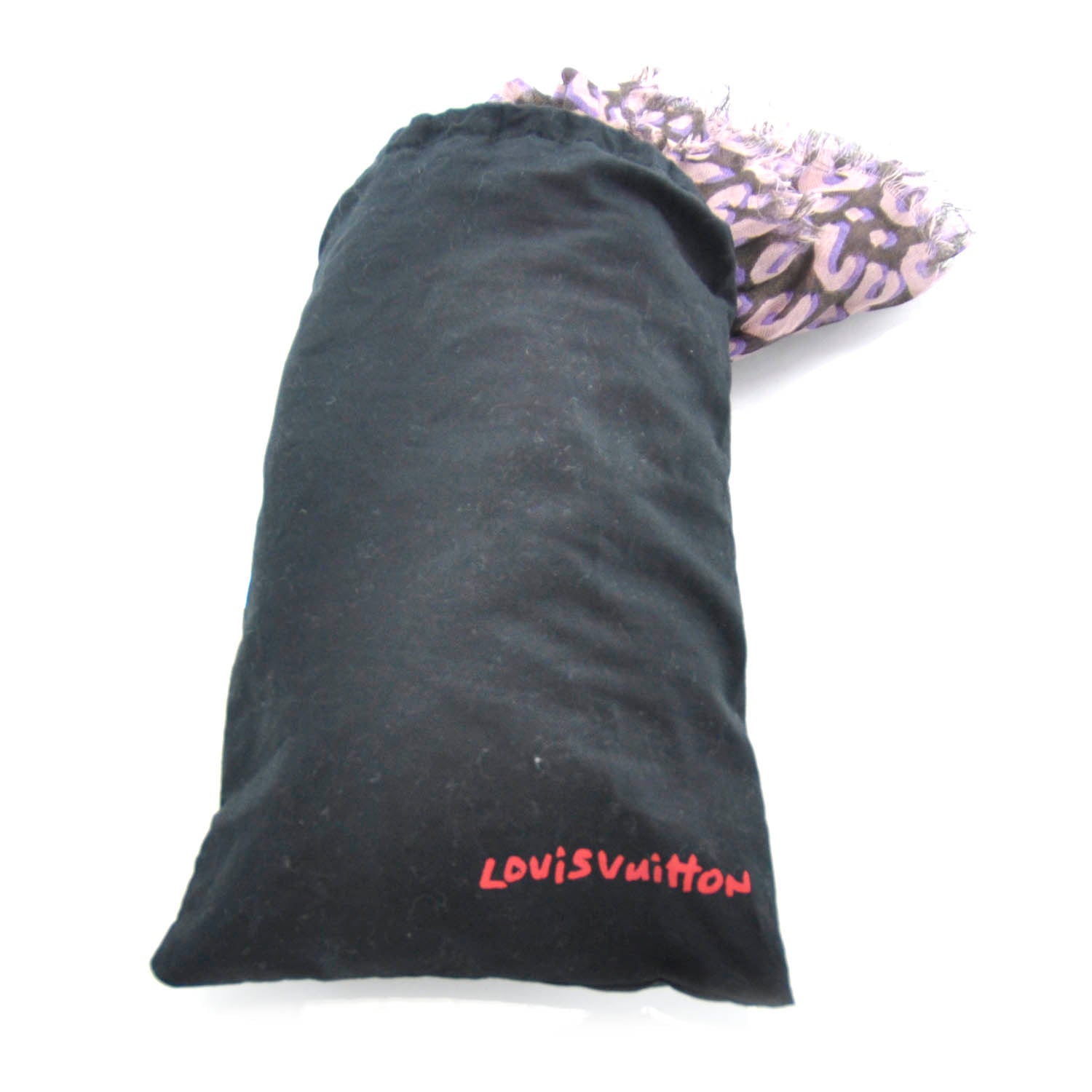 Louis Vuitton Leopard Stole Mauve 4 of 4