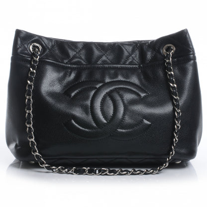 Chanel Caviar CC Timeless Tote Black 1 of 7