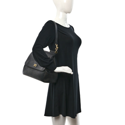 Dolce & Gabbana Dauphine Large Miss Sicily Satchel Black 2 of 10