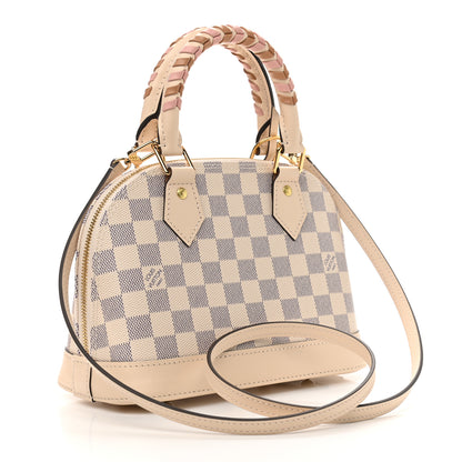 Louis Vuitton Damier Azur Braided Alma BB 3 of 9