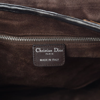 Christian Dior Pony Hair Leopard Print Jazzclub Shoulder Bag 6 of 10